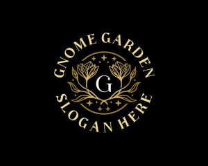 Floral Garden Cosmetics logo design