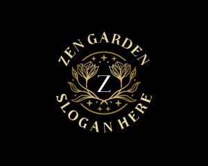 Floral Garden Cosmetics logo design