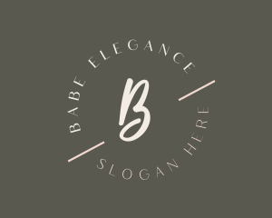 Elegant Feminine Brand logo design