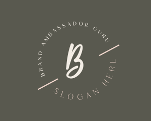 Elegant Feminine Brand logo design