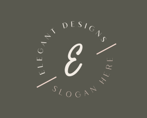 Elegant Feminine Brand logo design