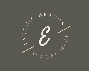 Elegant Feminine Brand logo design