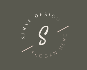 Elegant Feminine Brand logo design