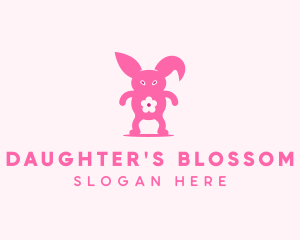 Bunny Rabbit Monster logo design