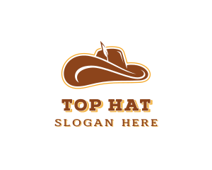 Western Cowboy Hat  logo design