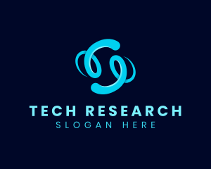 Cyber Swoosh Tech logo