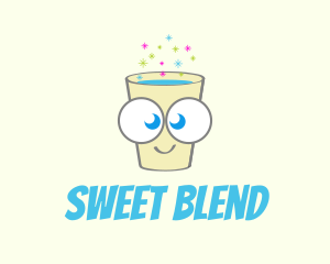 Happy Fizzy Drink logo design