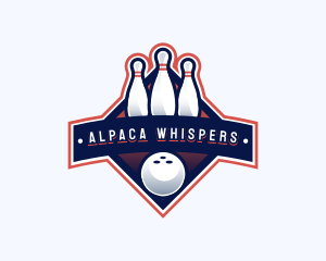 Bowling Sports Championship logo design