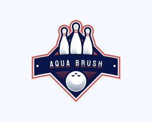 Bowling Sports Championship logo design