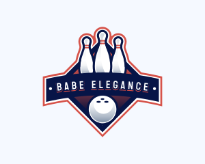 Bowling Sports Championship logo design