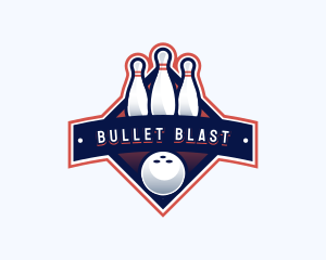 Bowling Sports Championship logo design