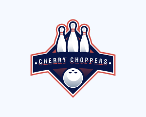 Bowling Sports Championship logo design