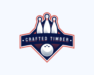 Bowling Sports Championship logo design