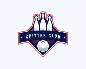 Bowling Sports Championship logo design