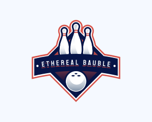 Bowling Sports Championship logo design