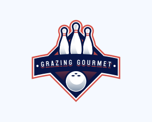 Bowling Sports Championship logo design