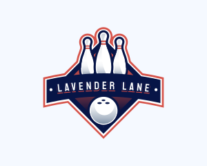 Bowling Sports Championship logo design