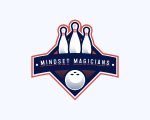 Bowling Sports Championship logo design