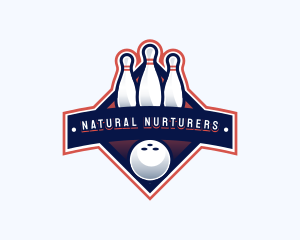 Bowling Sports Championship logo design