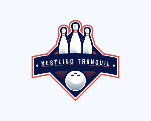 Bowling Sports Championship logo design