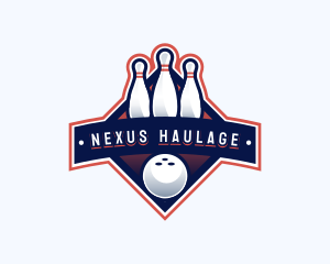 Bowling Sports Championship logo design