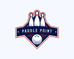 Bowling Sports Championship logo design