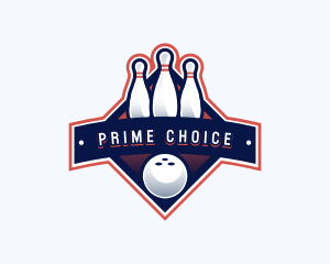 Bowling Sports Championship logo design