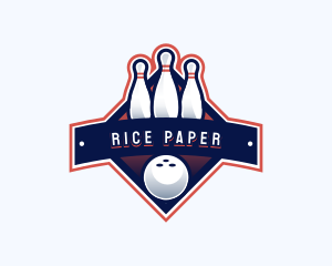 Bowling Sports Championship logo design