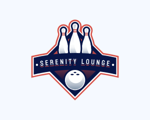 Bowling Sports Championship logo design