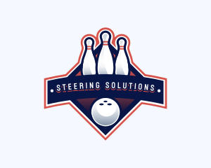 Bowling Sports Championship logo design