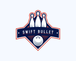 Bowling Sports Championship logo design