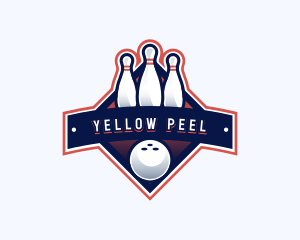 Bowling Sports Championship logo design