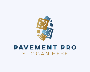 Floor Tiles Pattern logo design