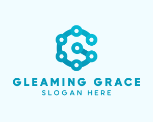 Gradient Chain Letter G  logo design