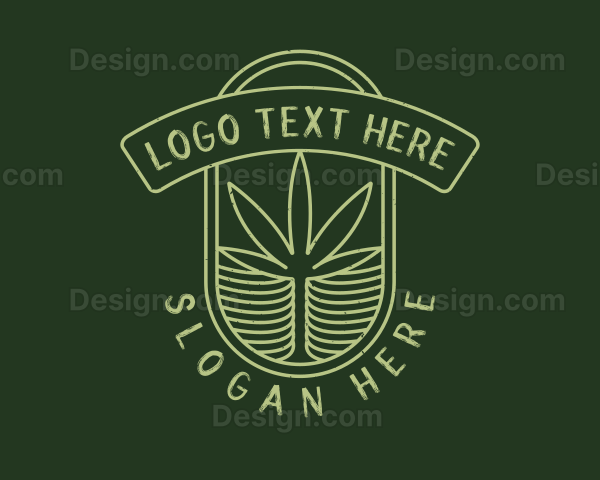 Green Cannabis Farm Logo