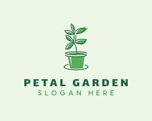 Leaf Plant Landscaping logo design