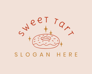 Sweet Donut Snack logo design