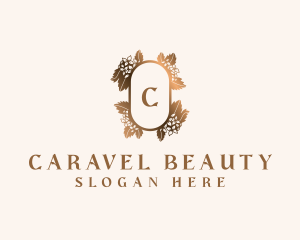 Event Planner Floral Wreath logo design