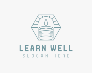 Candlelight Wellness Decor logo design