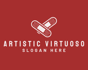 Medical Adhesive Bandage logo design