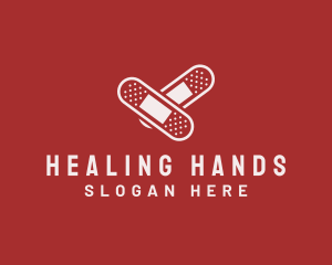 Medical Adhesive Bandage logo design