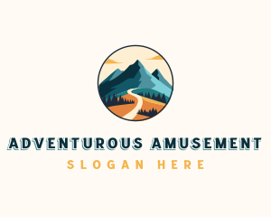 Mountain Road Adventure logo design