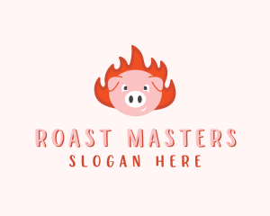 Pig BBQ Roasting logo