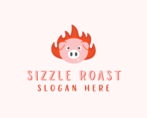 Pig BBQ Roasting logo