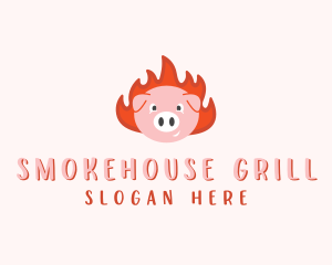 Pig BBQ Roasting logo