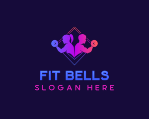 Gym Fitness Trainer logo design