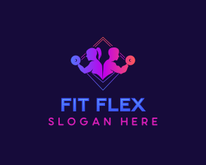 Gym Fitness Trainer logo design