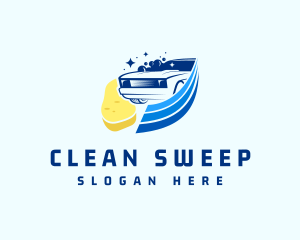 Car Cleaning Shop logo design