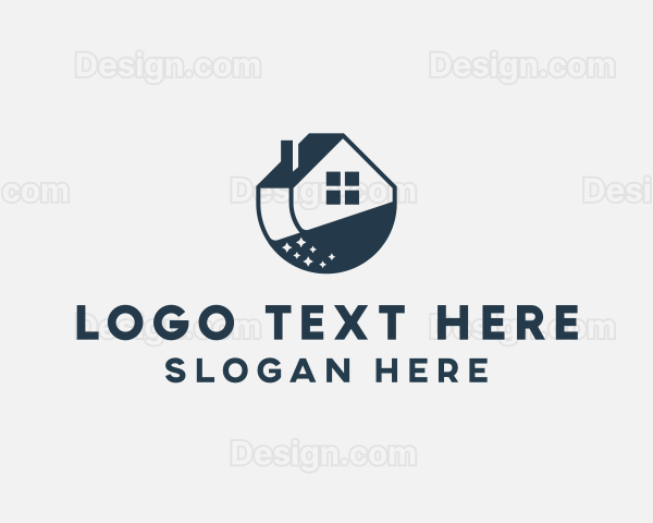 House Cleaning Apartment Logo