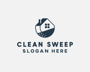 House Cleaning Apartment logo design